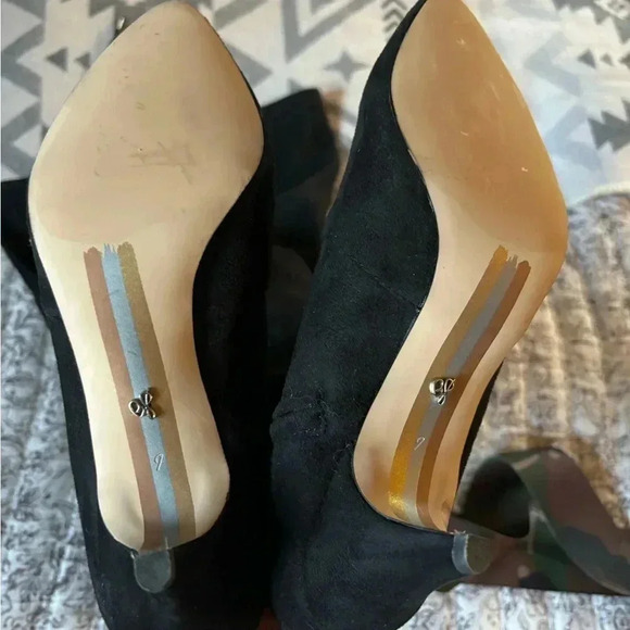 Sam Edelman Kristen Over The Knee Kitten Heel Boots - Picture 2 of 8